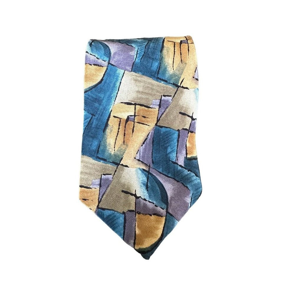Vtg Cocktail Collection Mens “Vodka” Silk Necktie Tie by Stonehenge 54”X 3.75"